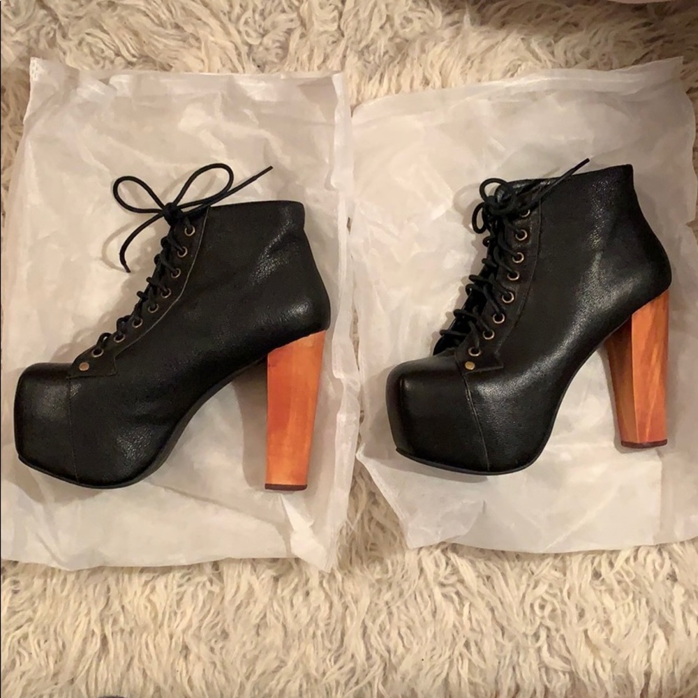 Black booties